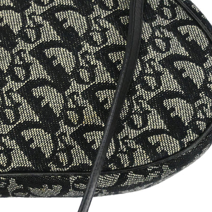 Christian Dior Black Trotter Saddle Handbag