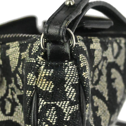 Christian Dior Black Trotter Saddle Handbag