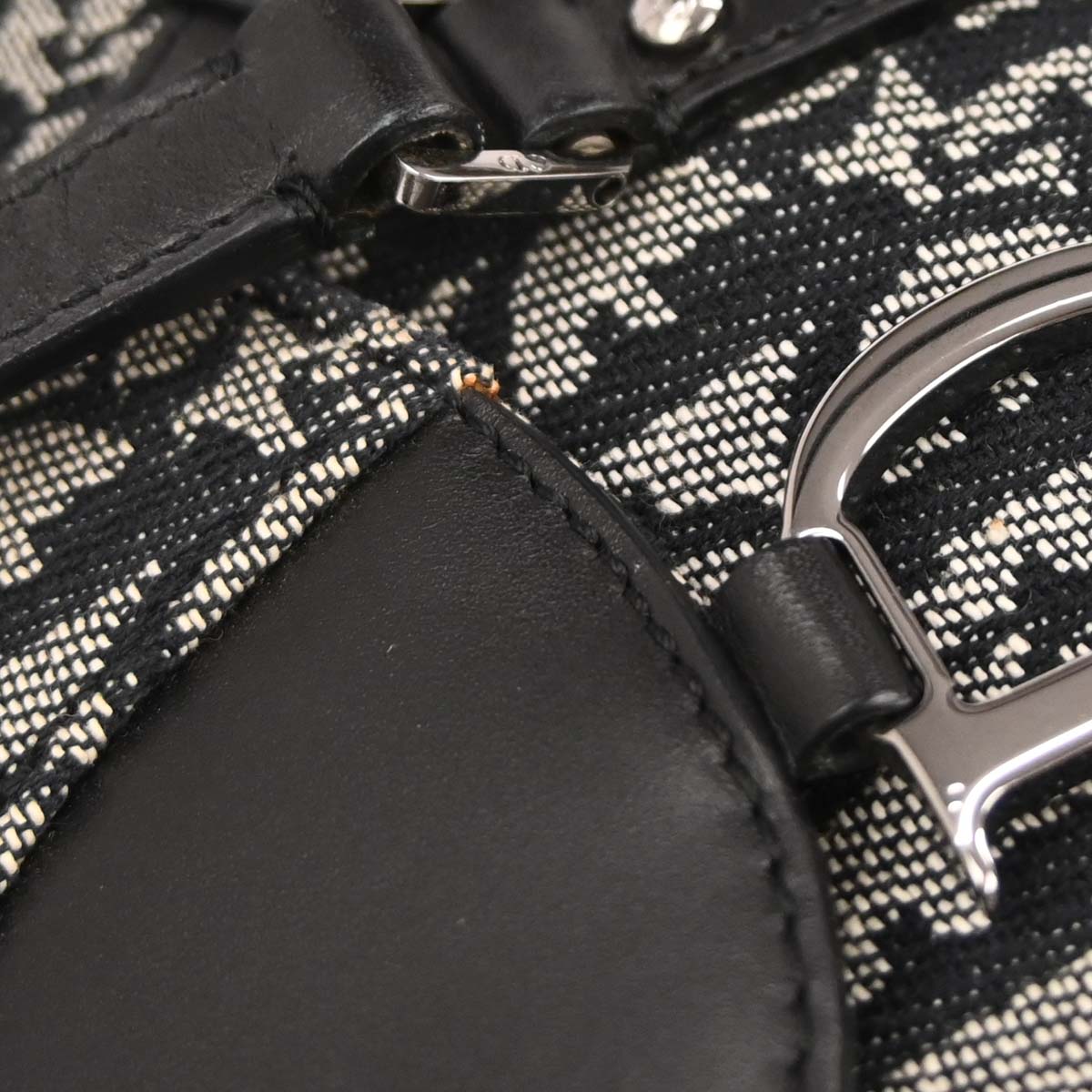 Christian Dior Black Trotter Handbag