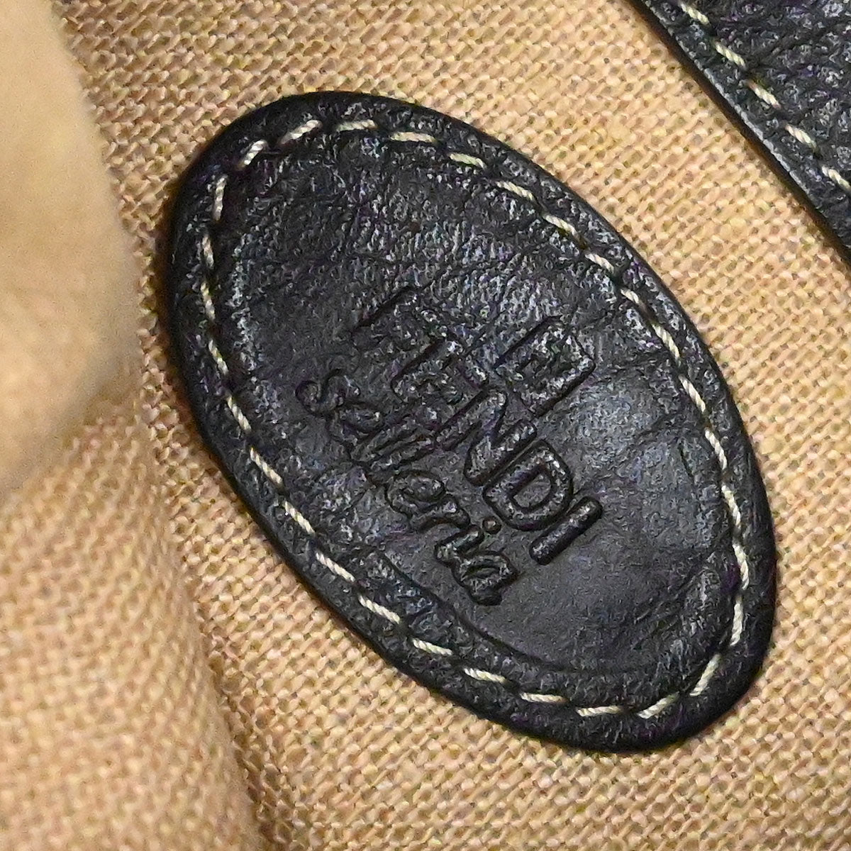 Fendi Brown Leather Shoulder Bag