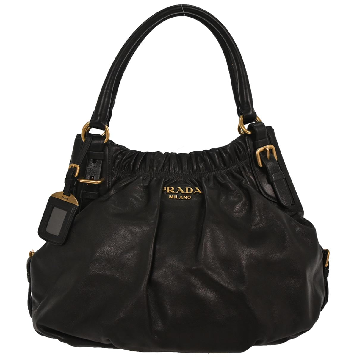 Prada Black Leather Handbag