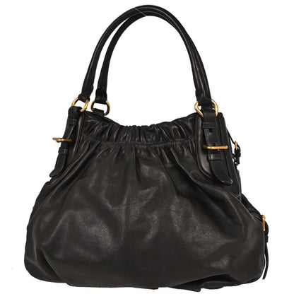 Prada Black Leather Handbag