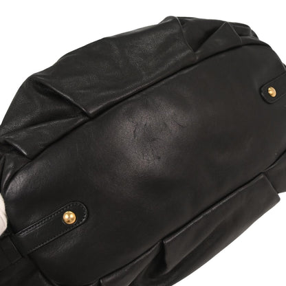 Prada Black Leather Handbag