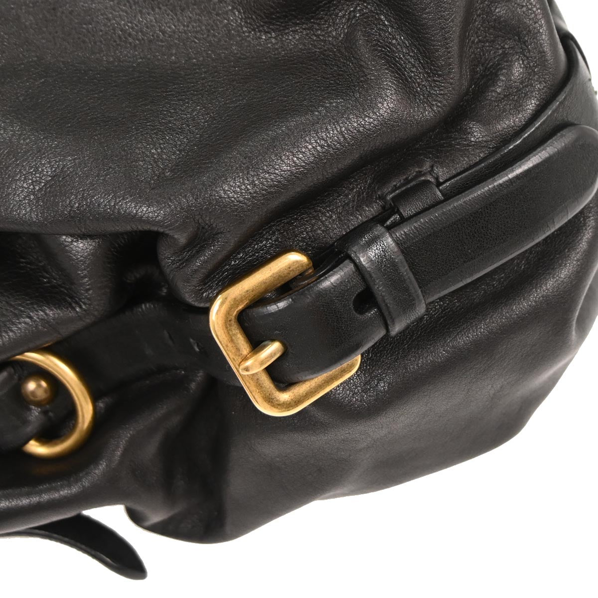 Prada Black Leather Handbag