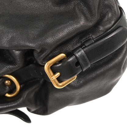 Prada Black Leather Handbag