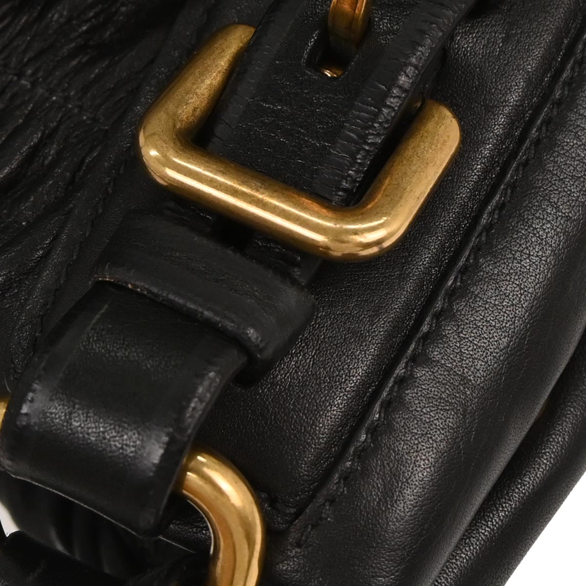 Prada Black Leather Handbag