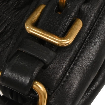 Prada Black Leather Handbag