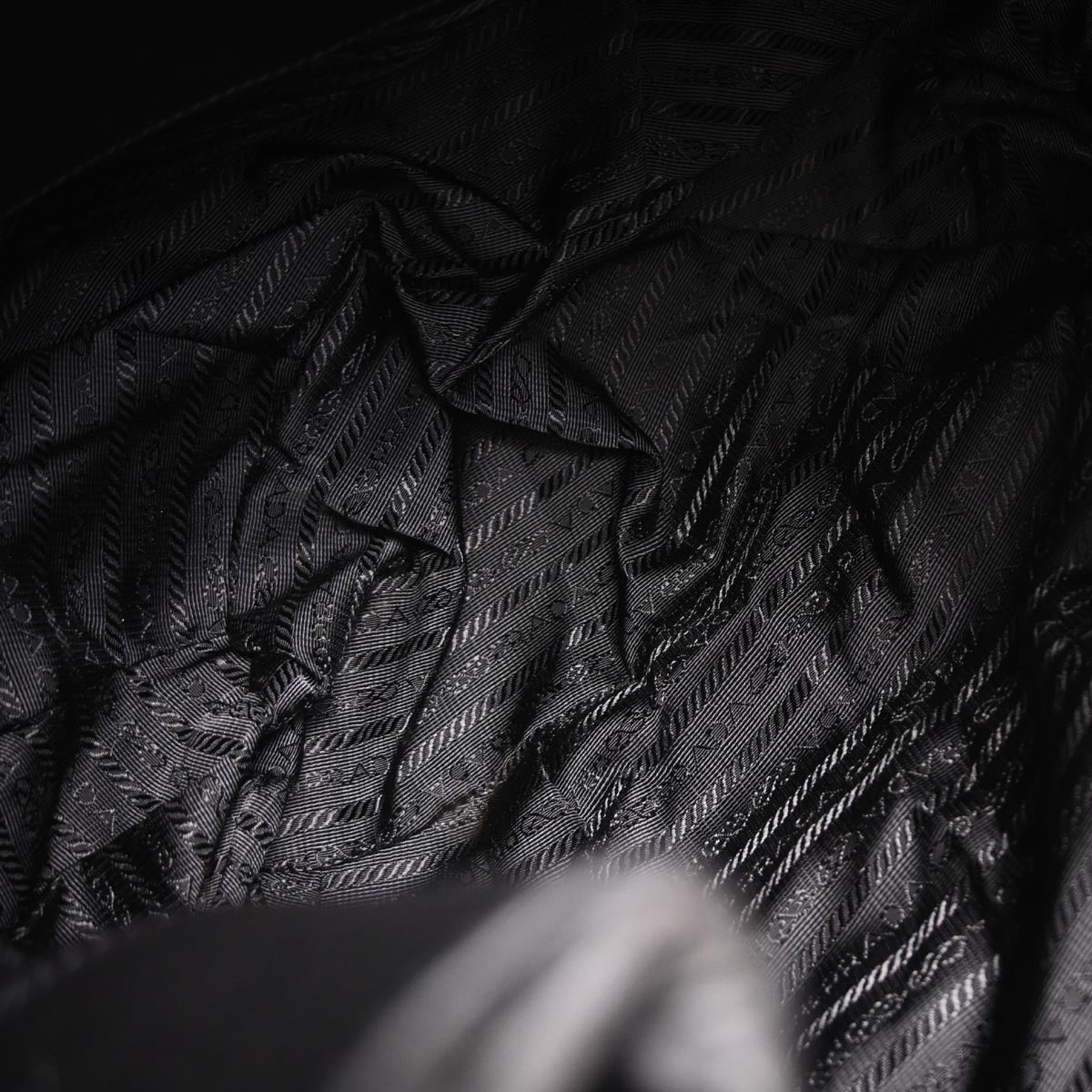 Prada Black Leather Handbag