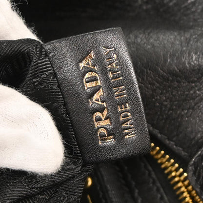 Prada Black Leather Handbag
