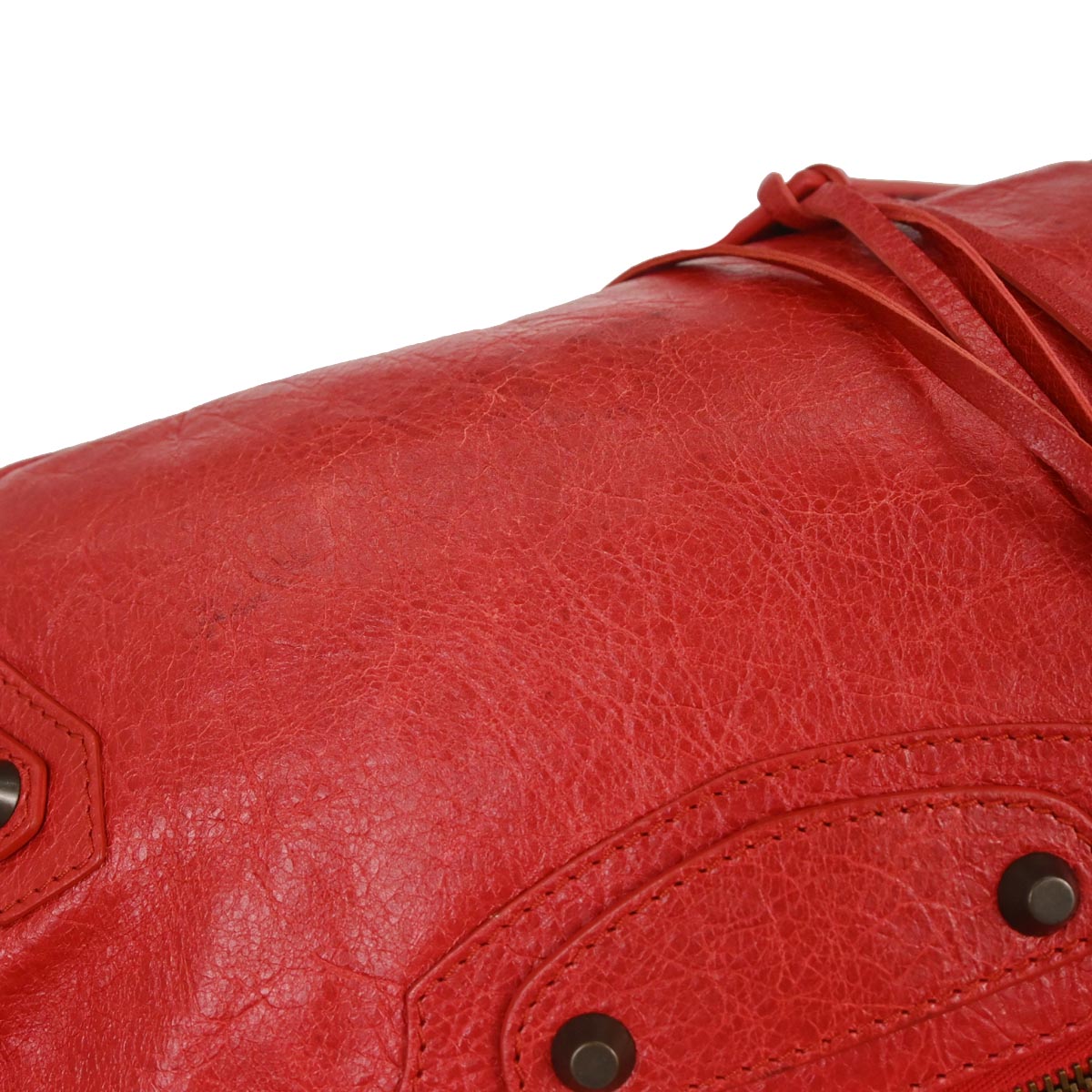 Balenciaga Red The First 2way Handbag