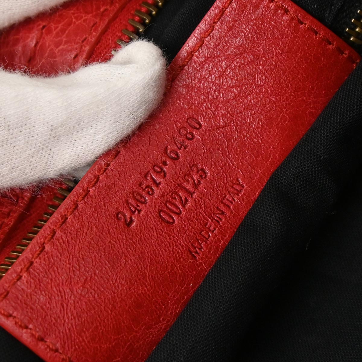 Balenciaga Red The First 2way Handbag