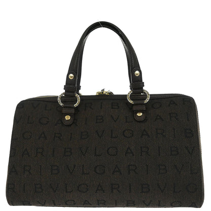 Bvlgari Brown Logomania Duffle Handbag