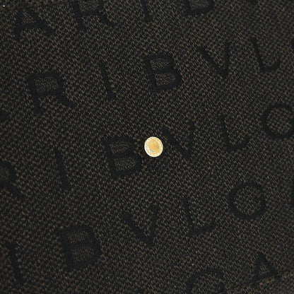 Bvlgari Brown Logomania Duffle Handbag