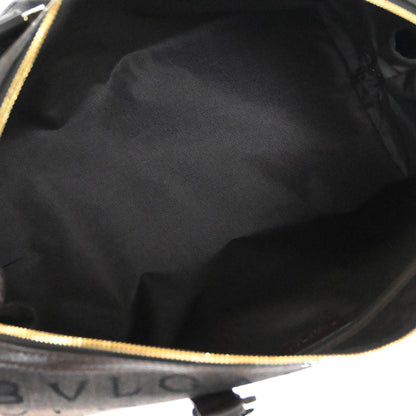 Bvlgari Brown Logomania Duffle Handbag