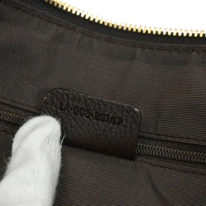 Bvlgari Brown Logomania Duffle Handbag