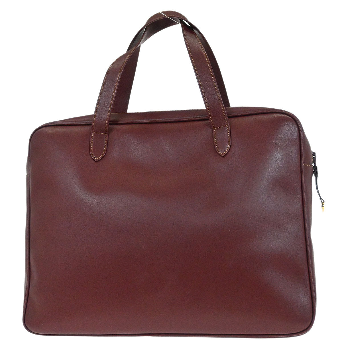 must de Cartier Bordeaux Briefcase Handbag