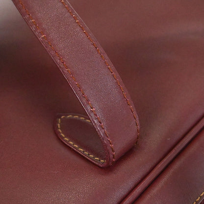 must de Cartier Bordeaux Briefcase Handbag