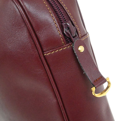 must de Cartier Bordeaux Briefcase Handbag