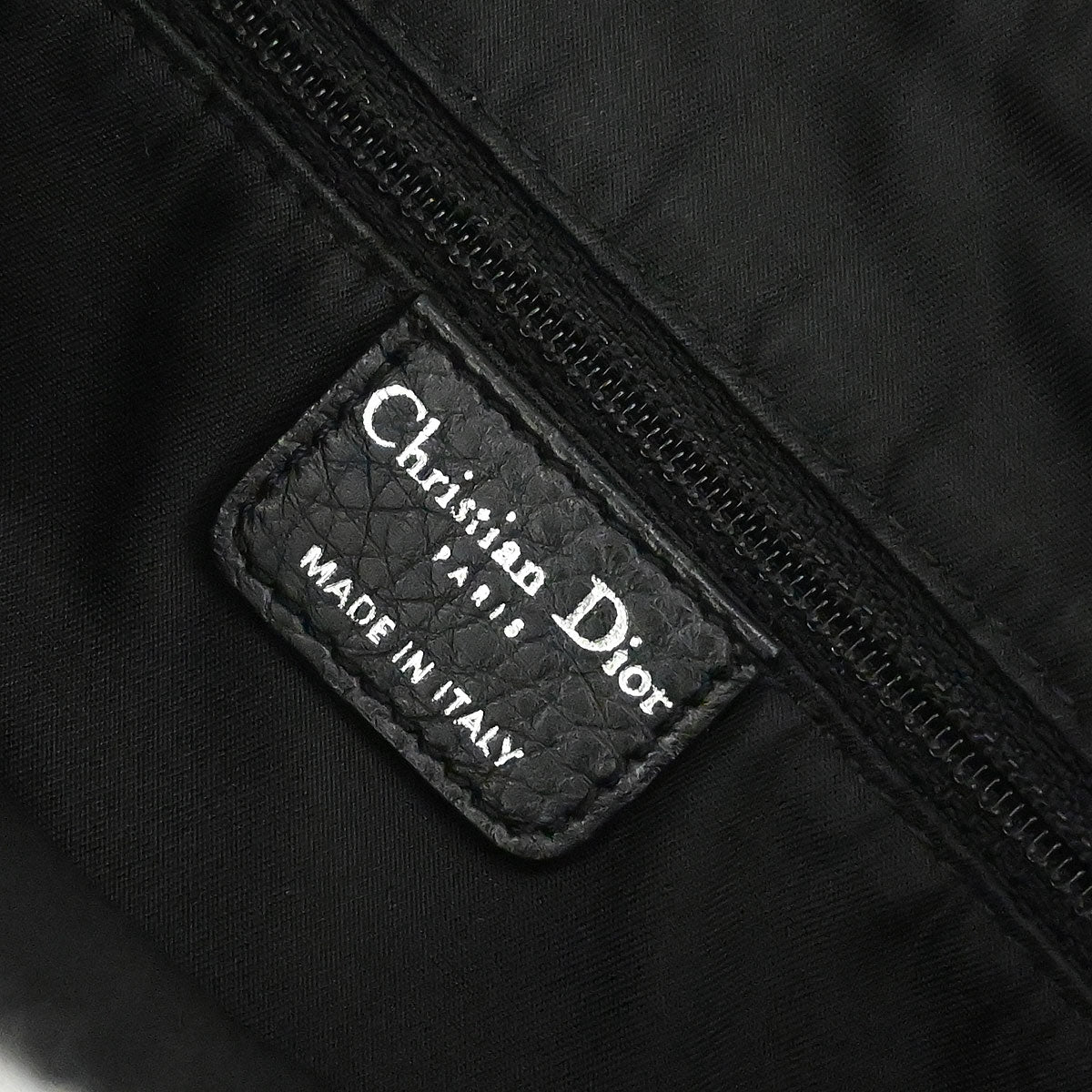 Christian Dior Black Trotter Street Chic Shoulder Bag