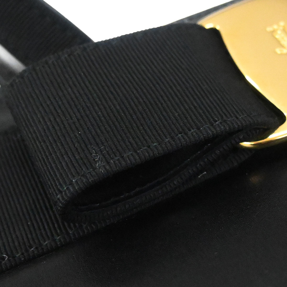 Salvatore Ferragamo Black Vara Bow 2way Shoulder Handbag