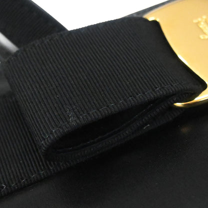 Salvatore Ferragamo Black Vara Bow 2way Shoulder Handbag