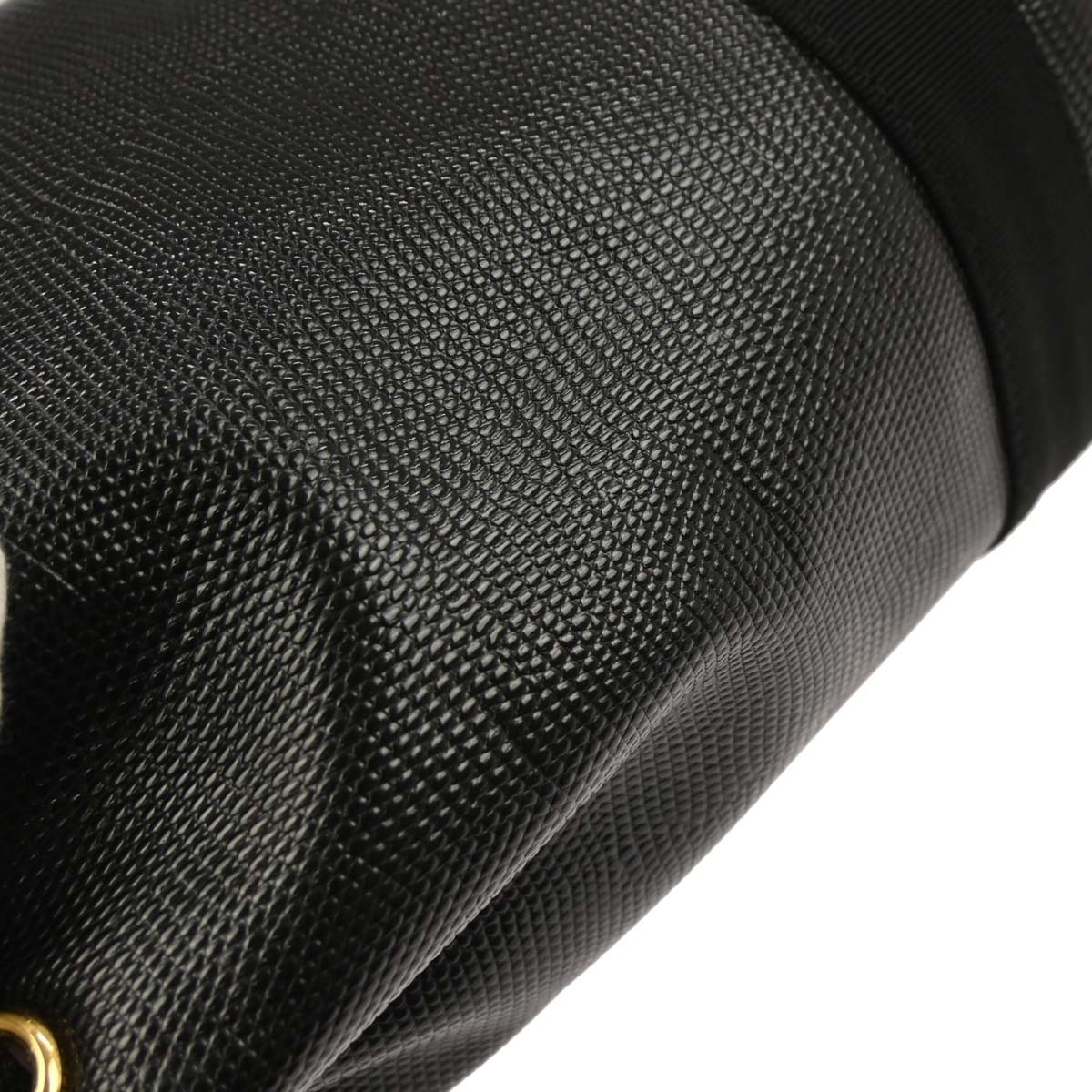 Salvatore Ferragamo Black Backpack