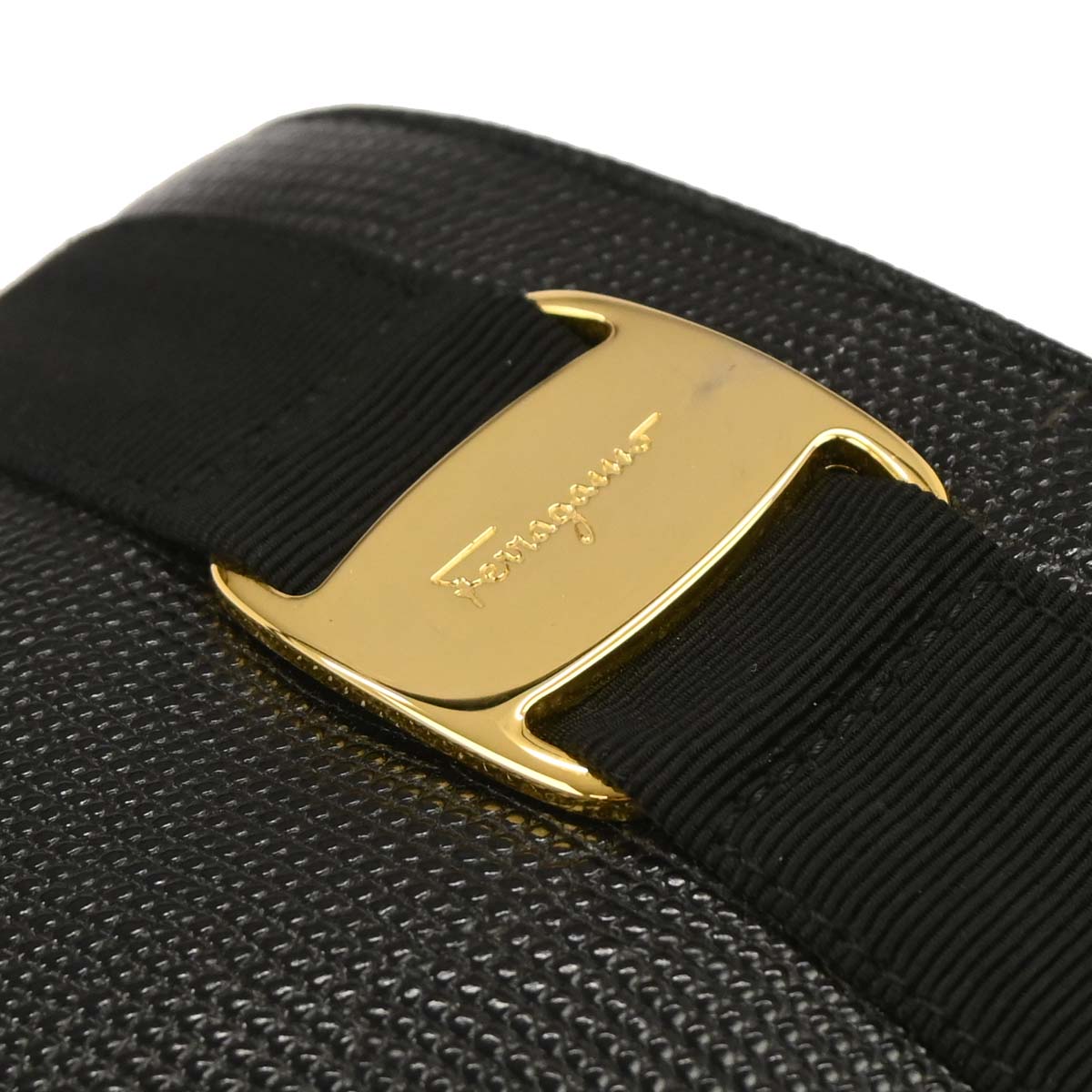 Salvatore Ferragamo Black Backpack