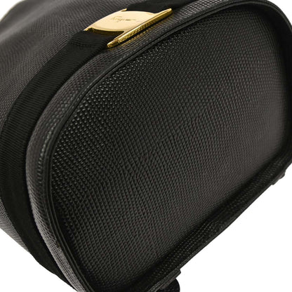 Salvatore Ferragamo Black Backpack