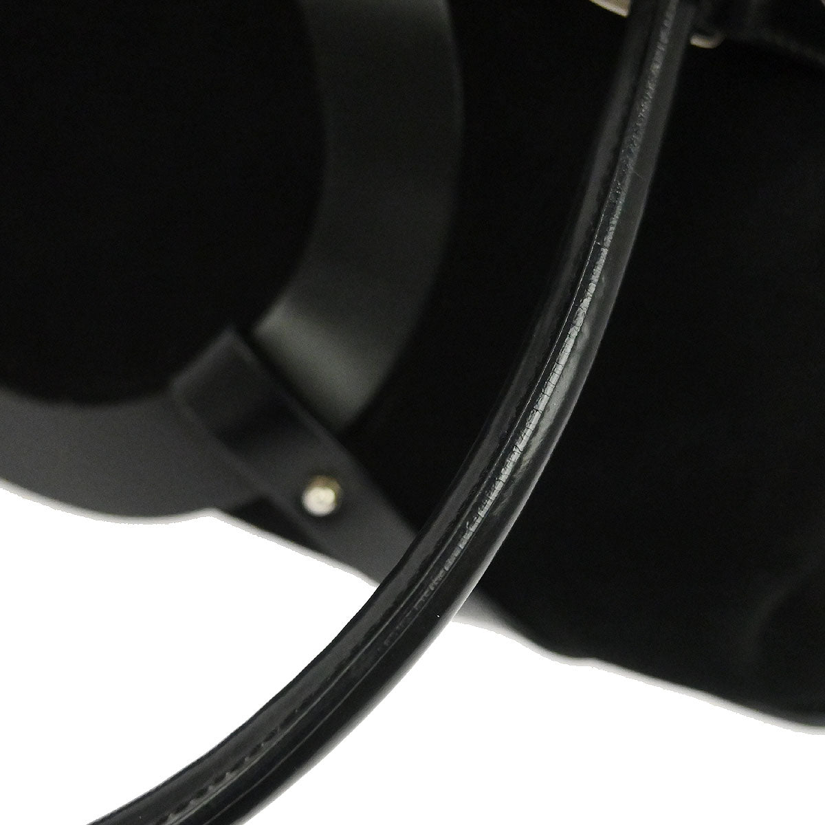 Salvatore Ferragamo Black Suede Gancini Handbag