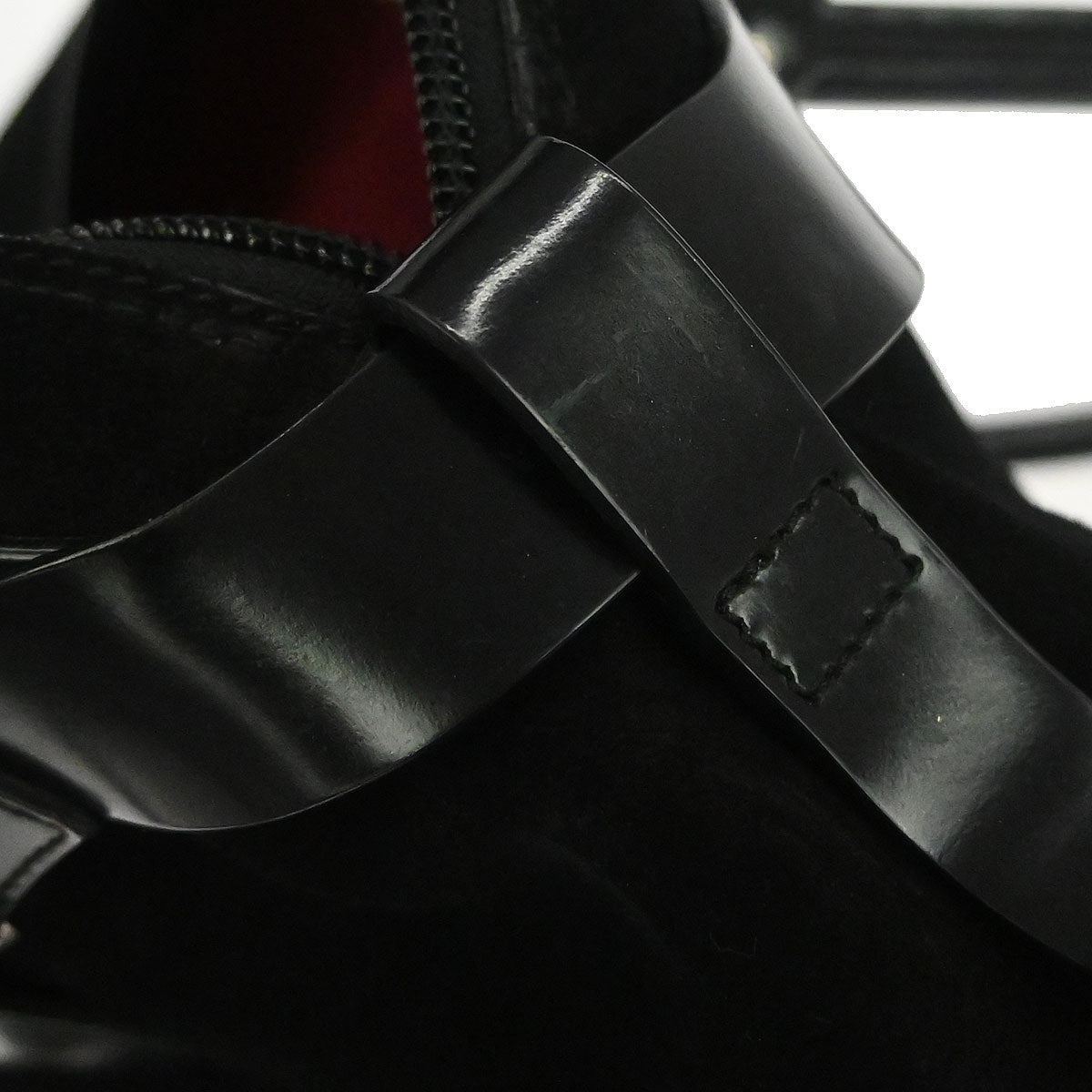 Salvatore Ferragamo Black Suede Gancini Handbag