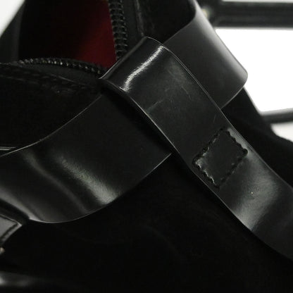 Salvatore Ferragamo Black Suede Gancini Handbag