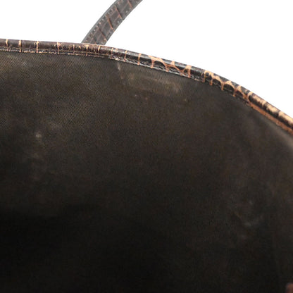 Celine * Brown Macadam Tote Handbag