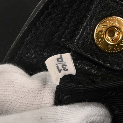 Prada Black Leather 2way Handbag