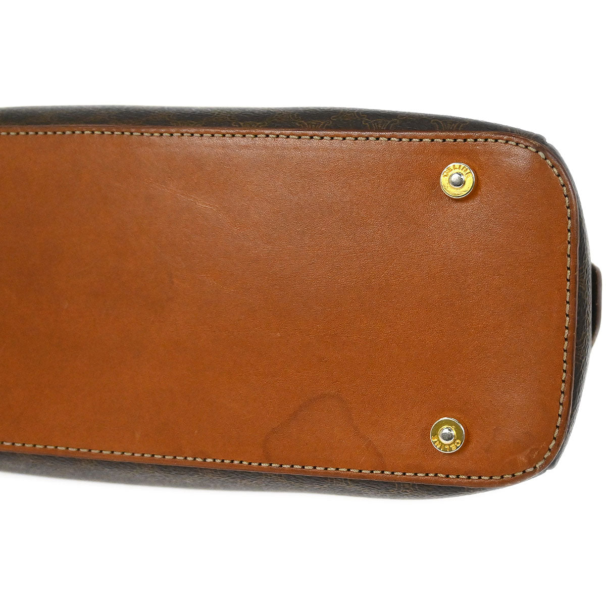 Celine Brown Macadam Handbag