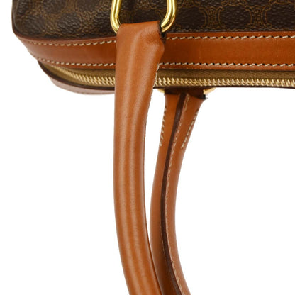 Celine Brown PVC Macadam Handbag