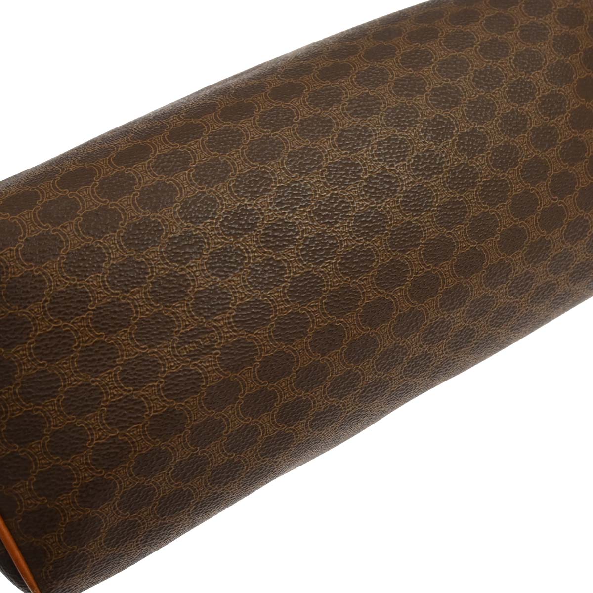 Celine Brown PVC Macadam Handbag