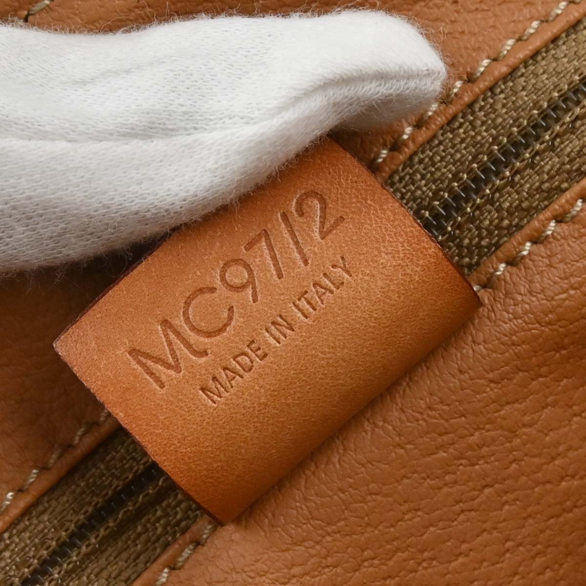 Celine Brown PVC Macadam Handbag