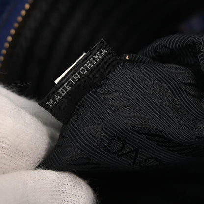 Prada * Blue Leather Tote Handbag