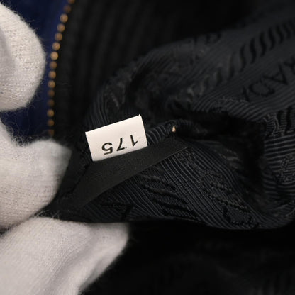 Prada * Blue Leather Tote Handbag