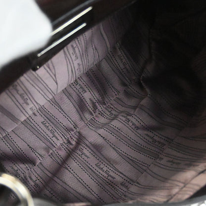 Salvatore Ferragamo Brown Gancini Handbag