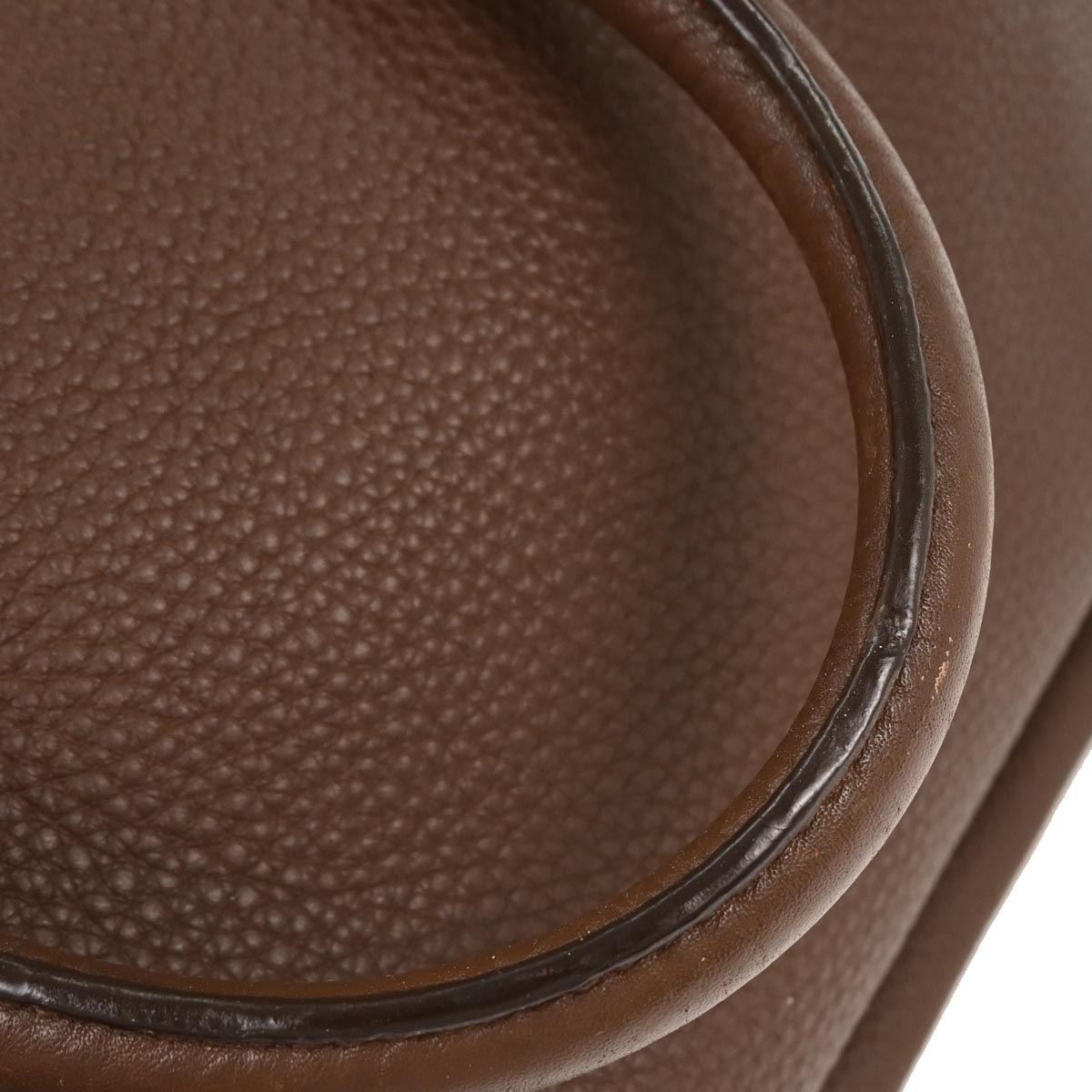 Prada Brown Leather Tote Handbag