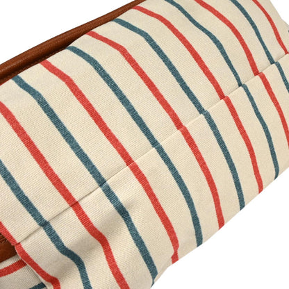 Chloe White Canvas Paraty Tote Handbag