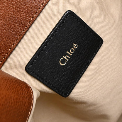 Chloe White Canvas Paraty Tote Handbag