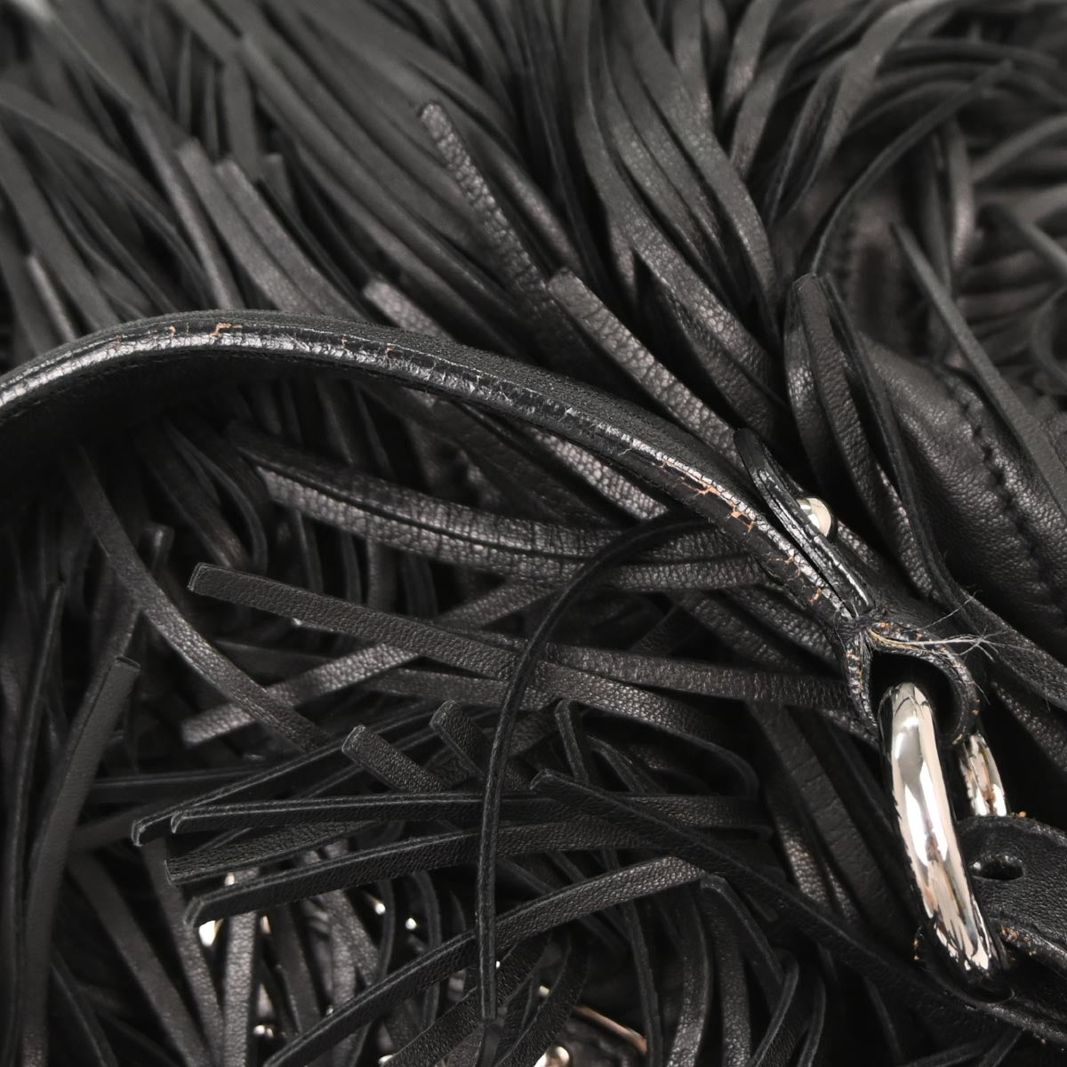 Prada Black Leather Handbag