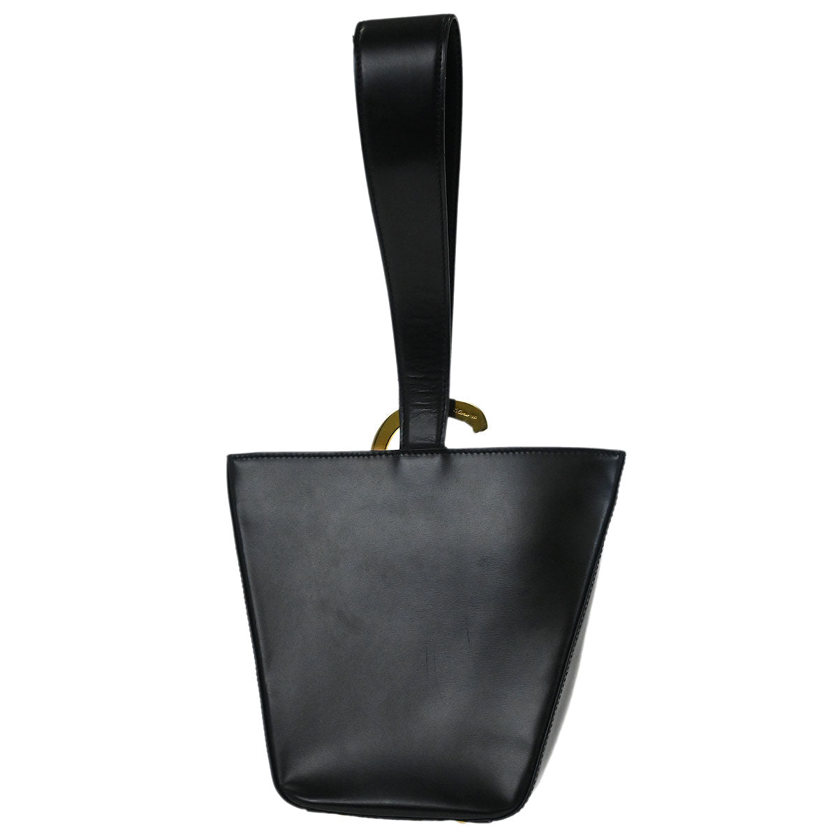 Cartier Black Leather Panthere Handbag
