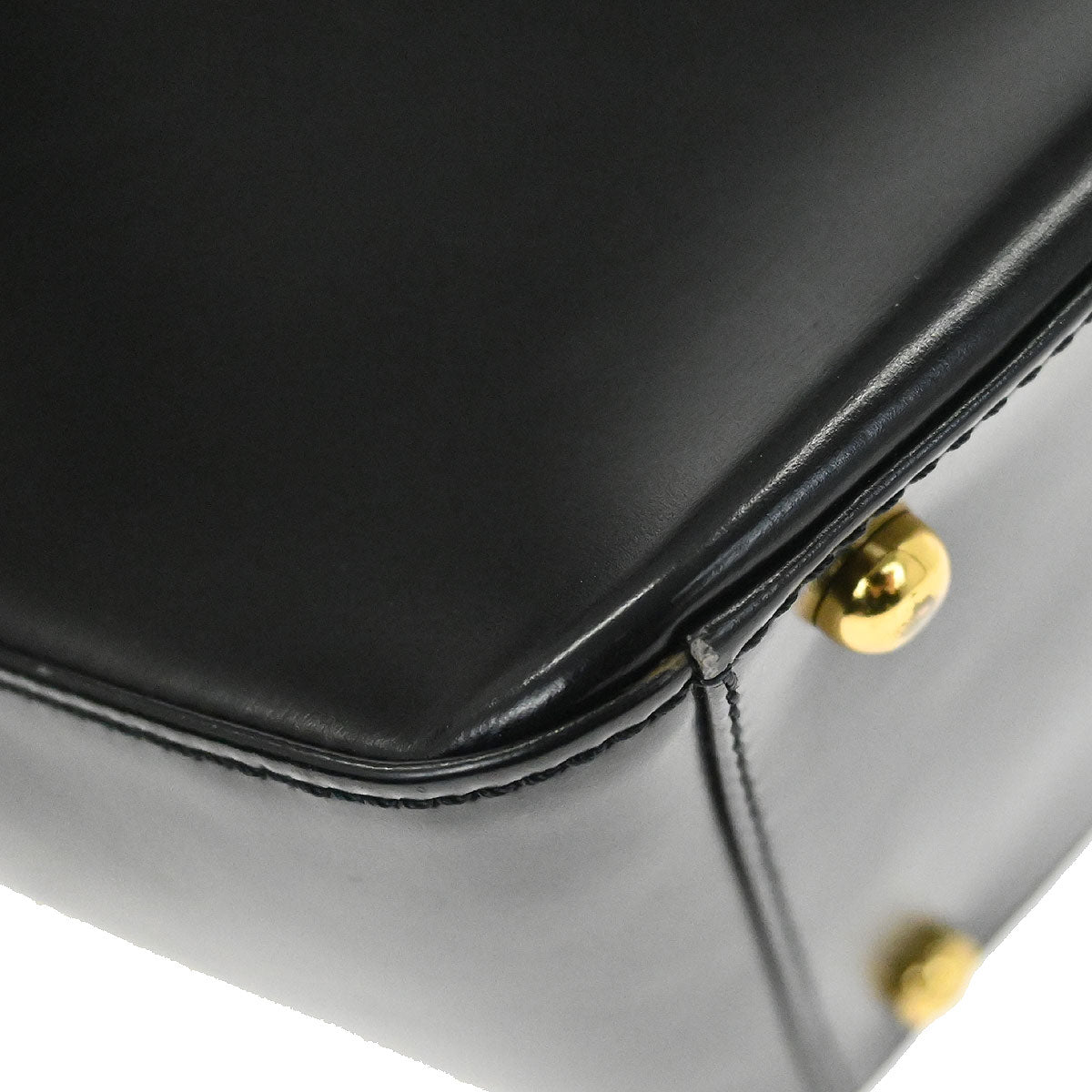 Cartier Black Leather Panthere Handbag