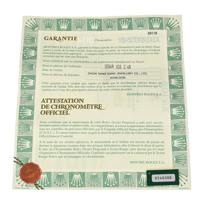 Rolex Oyster Perpetual Date 26mm Ref.69178 Self-winding Watch 18KYG