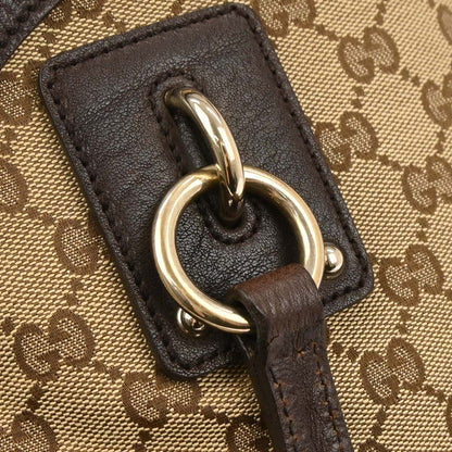 Gucci Beige Canvas GG 2way Shoulder Handbag
