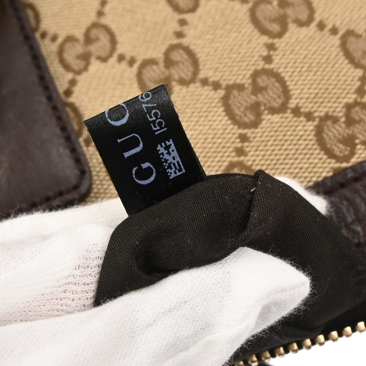 Gucci Beige Canvas GG 2way Shoulder Handbag