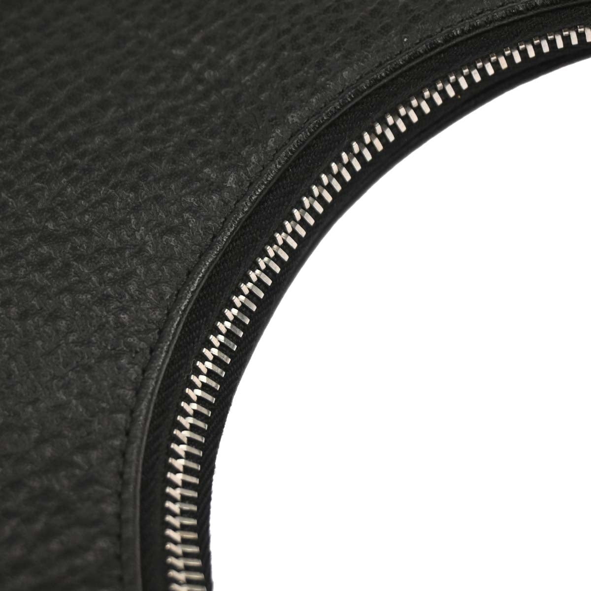 Bvlgari Black Leather Hobo Handbag